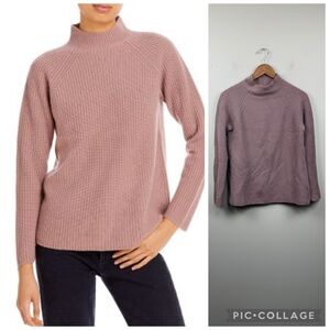 Vince Mauve Ribbed Sweater